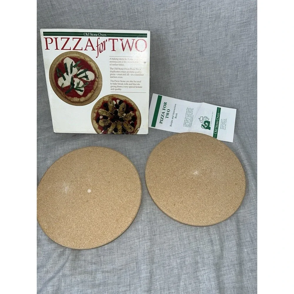 Old Stone Oven 'Pizza for Two' TWO (2) 8.5